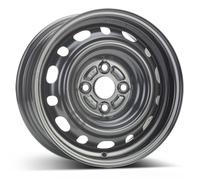 Llanta acero KFZ ALCAR STEEL 14" 6J 4x100 ET 45 54 NERO