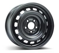 Llanta acero KFZ ALCAR STEEL 15" 6.5J 5x108 ET 42 65 NERO