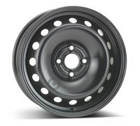 Llanta acero KFZ ALCAR STEEL 15" 6J 4x100 ET 43 56.5 NERO