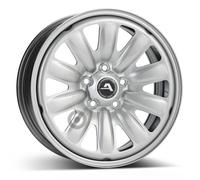Llanta acero KFZ ALCAR STEEL 16" 6J 5x112 ET 48 57.1 SUPERPOLISH