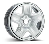 Llanta acero KFZ ALCAR STEEL 17" 6.5J 5x114.3 ET 50 64 SUPERPOLISH
