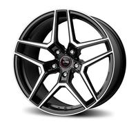 Momo Racing - Llantas RF-06 para Audi RS Q3 9X20 5X112 MATT BLACK POLISHED D4P