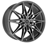 LLANTAS MSW MSW 75 PARA BMW SERIE 1 9X19 5X120 MATT GUN METAL FULL POLISHED PUU