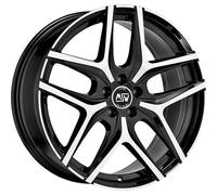 LLANTAS MSW MSW 40 PARA AUDI TT COUPE 8X19 5X112 GLOSS BLACK FULL POLISHED 6WX