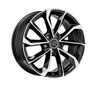 Llanta Aleación Para Opel Meriva 8 , 0J19" 5X110 34 65,10 MSW 42 GLOSS BLACK Fue