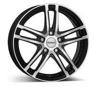 LLANTAS DEZENT TZ DARK PARA VOLVO V60 7.5X17 5X108 BLACK/POLISHED MKA