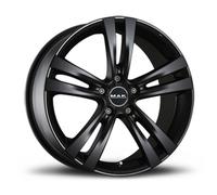 Llanta aluminio ABARTH 500e 17" - MAK ZENITH GLOSSY BLACK