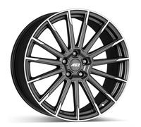 LLANTAS AEZ ATLANTA TITAN 8X19 5X108 GRAPHITE MATT/POLISHED Z6Q
