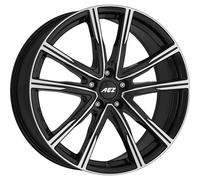 AEZ Llantas Montreal Dark 8.5Jx20 ET45 5x108 Negro/Pulido para Jaguar E‑Pace F‑Pace I‑Pace XF