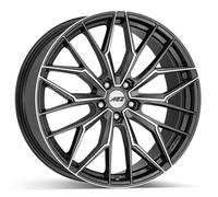 Llanta aluminio AEZ PORTO 19" 9J 5x108 ET 53 63.4 GUN METALLIC MIRROR