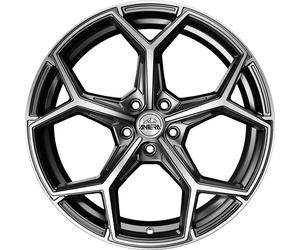 Llanta aluminio ANTERA A101 22" 9.5J 5x114.3 ET 35 67.1 MOON GREY DIAMOND