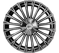 Llanta aluminio ANTERA A103 22" 10.5J 5x130 ET 48 71.6 MOON GREY DIAMOND