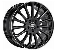 Llanta aluminio AUDI A7 18" - MSW MSW 30 GLOSS BLACK+DIAMOND LIP