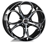 LLANTAS AVUS AC-520 PARA ALFA ROMEO TONALE 9X19 5X110 BLACK POLISHED FOT