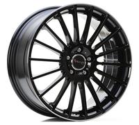 Llanta aluminio AVUS AC-M03 17" 7.5J 5x110 ET 40 73.1 BLACK LIP POLISHED
