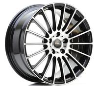 Llanta aluminio AVUS AC-M03 17" 7J 5x98 ET 35 58.1 BLACK POLISHED