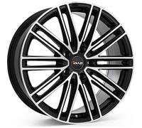 Llanta aluminio AVUS AC-M08 21" 11.5J 5x130 ET 52 71.6 BLACK POLISHED