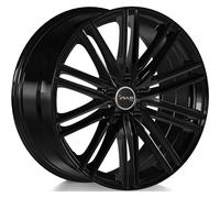LLANTAS AVUS AC-M08 PARA PORSCHE PANAMERA TURBO 9.5X21 5X130 BLACK 44E