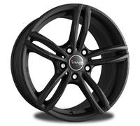 Llanta aluminio AVUS AC-MB3 18" 8.5J 5x120 ET 47 72.6 MATT BLACK