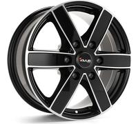 Llanta aluminio AVUS AC-V61 17" 7.5J 6x139.7 ET 30 100.1 BLACK POLISHED