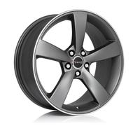 Llanta aluminio AVUS AF10 21" 10J 5x112 ET 18 66.5 MATT ANTHRACITE POLISHED