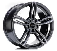 LLANTAS AVUS AF15 PARA BMW SERIE 3 TOURING 8X18 5X112 ANTHRACITE POLISHED 8SW