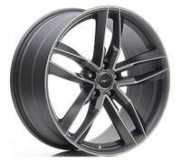 Llanta aluminio AVUS AF16 20" 9J 5x112 ET 35 66.6 MATT ANTHRACITE POLISHED