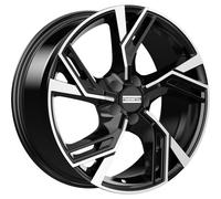 Llanta aluminio BMW Serie 5 18" - FONDMETAL ATENA GLOSSY BLACK MACHINED