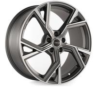 Llanta aluminio CUPRA Leon 18" - AVUS AF20 MATT ANTHRACITE POLISHED