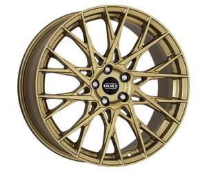 Llanta aluminio DOTZ FUJI 18" 8J 5x112 ET 48 70.1 GOLD