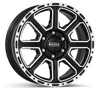 Llanta aluminio DOTZ KALAHARI 17" 8J 6x139.7 ET 30 93.1 BLACK MIRROR