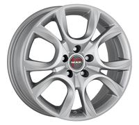 LLANTAS MAK TORINO W PARA FIAT 500 5.5X14 4X098 SILVER M9E