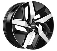 Llanta aluminio FONDMETAL E-JOULE 21" 8.5J 5x112 ET 40 57.1 GLOSSY BLACK MACHINE