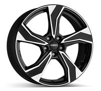 LLANTAS DEZENT KB DARK 7.5X18 5X108 BLACK/POLISHED KAR