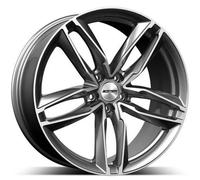 GMP Llanta Atom 7,5x17 5x112 ET28 66,5 Gris pulido