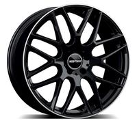 Llanta aluminio GMP BERGHEM 20" 9.5J 5x112 ET 50 66.6 BLACK DIAMOND LIP