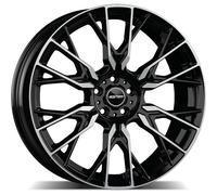 Llanta aluminio GMP FENDER 19" 9J 5x112 ET 40 66.6 BLACK DIAMOND