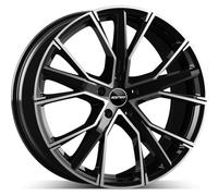 Llanta aluminio GMP GUNNER 21" 10.5J 5x112 ET 43 66.6 BLACK DIAMOND