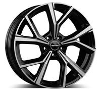 Llanta aluminio MERCEDES CLA 19" - GMP MENTOR BLACK DIAMOND