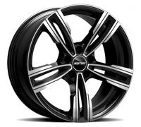 Llanta aluminio GMP REVEN 17" 7.5J 5x120 ET 43 72.6 BLACK DIAMOND