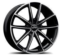 Llanta aluminio GMP TITAN 22" 9.5J 5x130 ET 65 71.6 BLACK DIAMOND