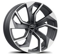LLANTAS GMP REBEL PARA VOLKSWAGEN TIGUAN 8.5X19 5X112 MATT ANTHRACITE DIAMO FXJ