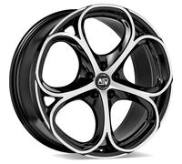 LLANTAS MSW MSW 82 PARA ALFA ROMEO STELVIO 8X18 5X110 GLOSS BLACK FULL POLI KZS