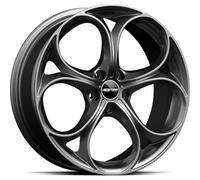 Llanta aluminio JEEP Compass 18" - GMP DRAKE GRAPHITE LUCIDO