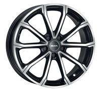 Llanta aluminio MAK DAVINCI 16" 6J 5x100 ET 45 57.1 BLACK MIRROR
