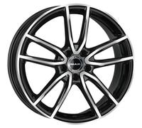 MAK Llantas EVO para Mercedes-Benz Classe E 9x18 5x112 Black Mirror E9N