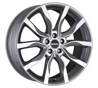 Llanta aluminio MAK HIGHLANDS 16" 6.5J 5x114.3 ET 40 76 SILVER