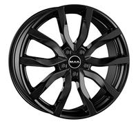 Llanta aluminio MAK HIGHLANDS 20" 8.5J 5x120 ET 40 72.6 GLOSSY BLACK