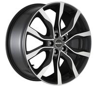 LLANTAS MAK HIGHLANDS PARA RANGE ROVER RANGE ROVER SPORT 9X21 5X120 BLACK MIRRO