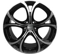 LLANTAS MAK LARIO PARA ALFA ROMEO STELVIO QUADRIFOGLIO 10X20 5X110 BLACK MIRROR